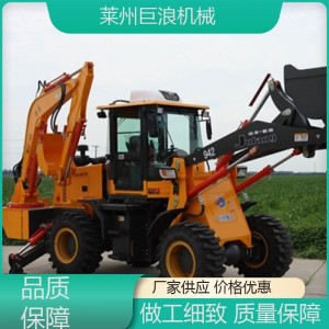 两头忙挖掘装载 四缸高轮式 免费试机 各项建筑领域 巨浪机械