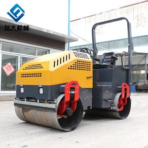 小3吨座驾双钢轮压路机 压实沥青双驱双震压实机 友大机械 YD-003