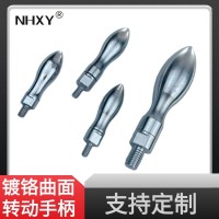 NHXY品牌HAC11型号镀铬曲面手柄 钢质机械配件