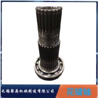 花键轴_传动齿轮轴_机械加工轴_矿山机械配件 _非标订制_来图加工